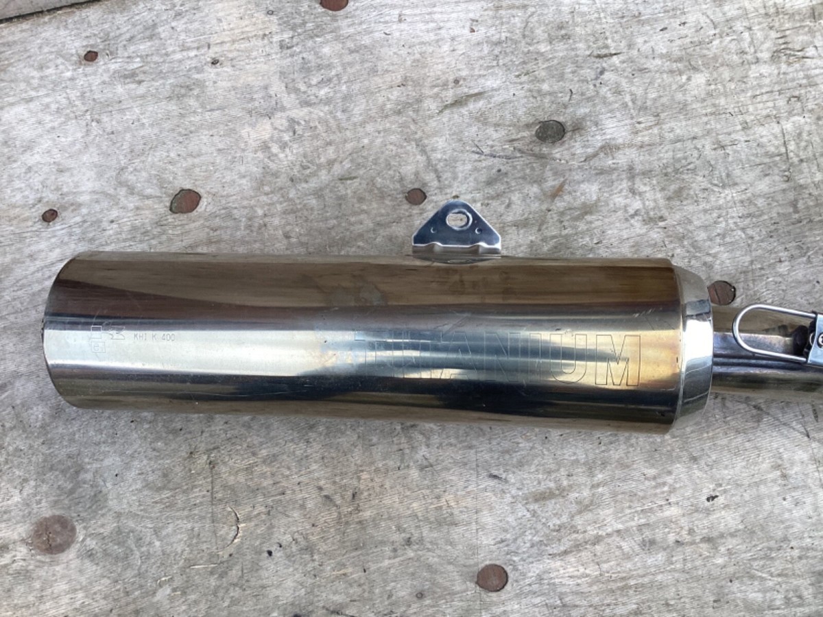 KAWASAKI ZX9R ORIGINAL EXHAUST SYSTEM KHI K 400 | eBay UK