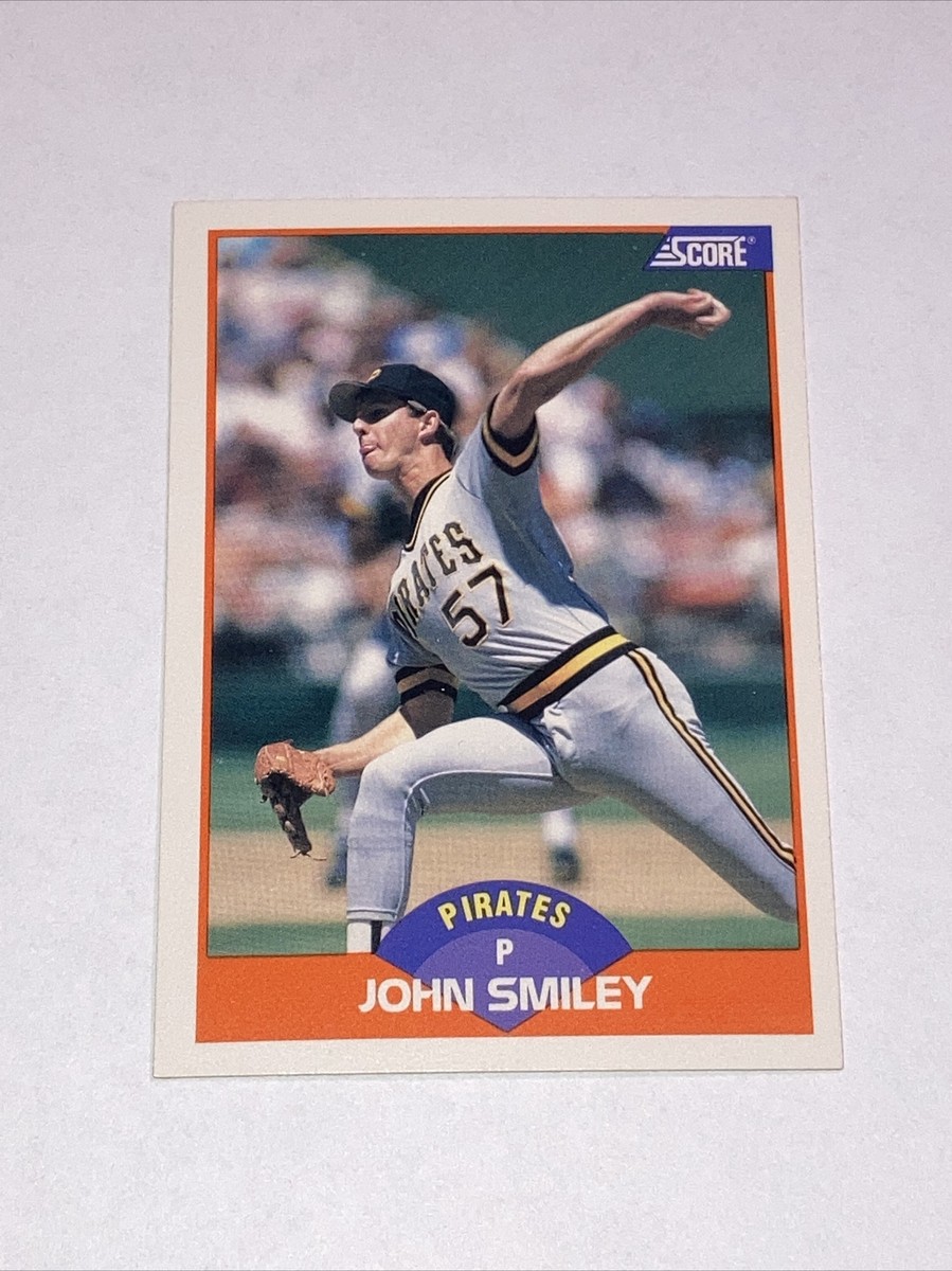 1989 Score MLB Baseball Card John Smiley Pittsburgh Pirates #409