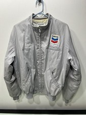 Vintage Men's K-Brand Chevron Employee Jacket Made In USA Size Large