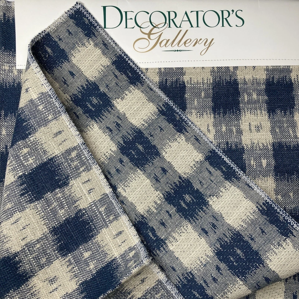 Amostra de tecido para estofados Decorators Gallery 26" painel mistura de algodão xadrez de búfalo - Imagem 3 de 4