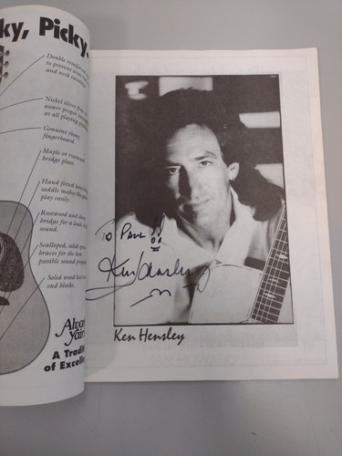MEHRERE AUTOGRAMME 1993 TOMMY CASH & ANDERE GOLF KLASSISCHES MAGAZIN AUTOGRAMME - Bild 4 von 14