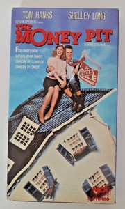 The Money Pit Vhs Vcr Movie Tom Hanks Shelley Long Ebay - image is loading the money pit vhs vcr movie tom hanks