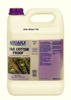 Nikwax Wax Cotton Proof Neutral Equine Horse Clothing Care 5 Litre Bottle Nikwax Wax Cotton Proof Neutral Equine Horse Clothing Care 5 Litre Bottle
