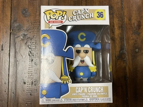 marvel funko pop! cap'n crunch ad icons #36