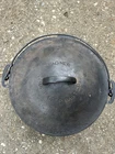 Wagner Ware Sidney O #9 Drip Drop Baster Cast Iron Round Roaster with Lid