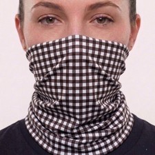 Neck Gaiter Adults Unisex Geometric Headband Biker Cycling Scarf Snood Warmer