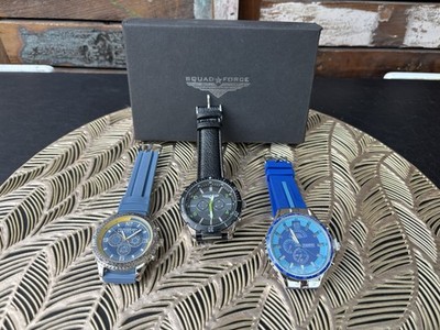ATLAS FOR MEN Herren Armbanduhr Uhr Squad Force Quartz