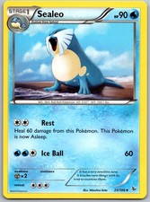 Sealeo 25/106 Uncommon Flashfire Pokemon