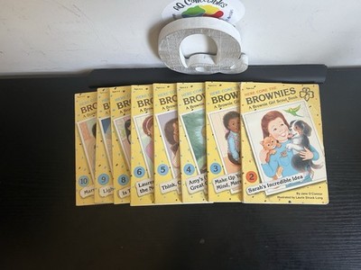 8x Here Come The Brownies By Jane O Connor - 8  Book Lot As Shown Vintage Kids