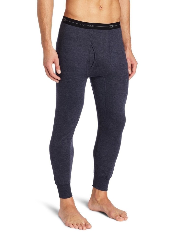 Duofold Men's Mid Weight Wicking Thermal Pants Active Base Layer | eBay