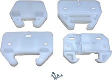 Drawer Guides/Back Plates Plastic Choose Your Size New/Replacement Kitchen/Dre