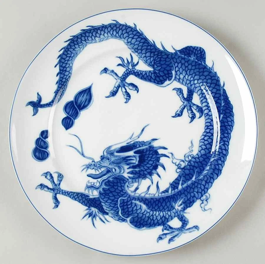 Mottahedeh Blue Dragon Dinner Plate