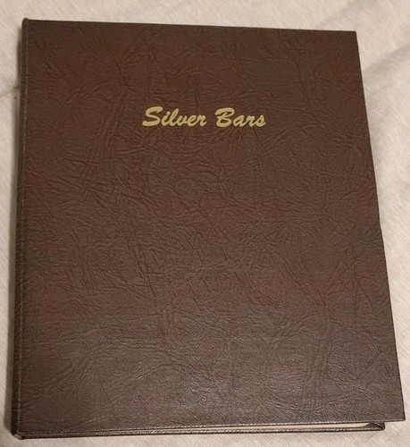 DANSCO ALBUM #7086-V SILVER BARS VERTICAL DISPLAY DISCONTINUED RARE! SILVER BAR