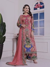 Salwar Kameez Pakistani Indian Wedding Party Wear Dress Bollywood Palazzo Suit