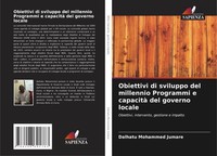 Dalhatu Mohammed Jumare | Obiettivi Di Sviluppo Del Millennio Programmi E...