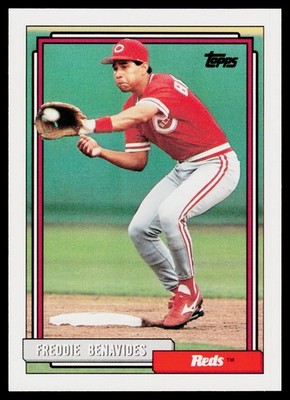 1992 Topps Traded - Freddie Benavides #10T - Cincinnati Reds