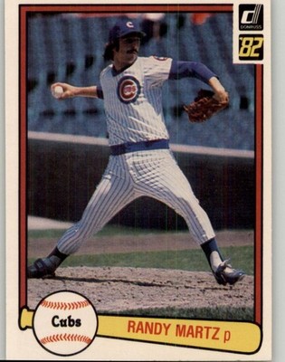 1982 Donruss Randy Martz #126 Chicago Cubs