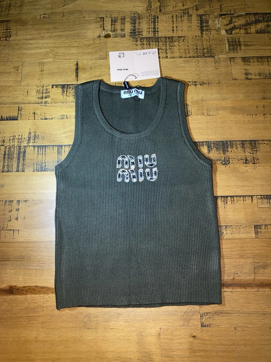 Women's Tank Tops Miu Miu for sale - eBay