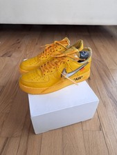 Off White Nike Air Force 1 Low Lemonade ICA U...