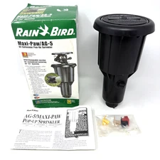 Rain Bird Maxi-Paw AG-5 All Gallonage Pop Up Sprinkler 36' to 54' Spacing *NEW*