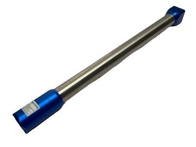 Woll Sonderlosungen HAM.STAHLROHR Tubular Steel 600mm With Top Bottom Support