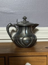 Vintage WALDORF Silver Plate Quadruple Plate TEA POT 1227