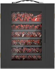 Miniature Storage Case for Collectibles, Miniature Display Cases with Magnetic D