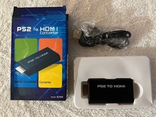 PlayStation 2 PS2 to HDMI Converter Adapter Adaptor Cable HD RCA AV Audio Video