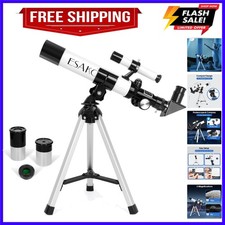 Telescope for Kids, 100x Magnification, Kids Telescope with Two Eyepieces, Fi...