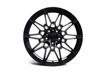 19 W718 Gloss Black Staggered Wheels Rims Fits Bmw 320i 330i 340i 330e