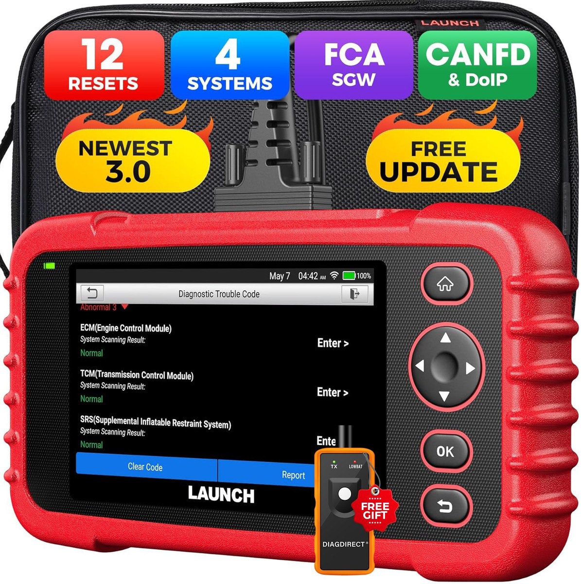 2026 Launch CRP129X V3.0 CRP123X V2.0 Scanner Engine ABS SRS SAS