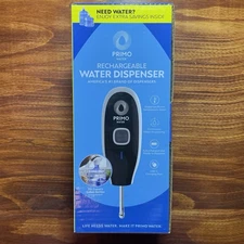 Primo Portable Rechargeable Water Pump Dispenser Black/White NEW