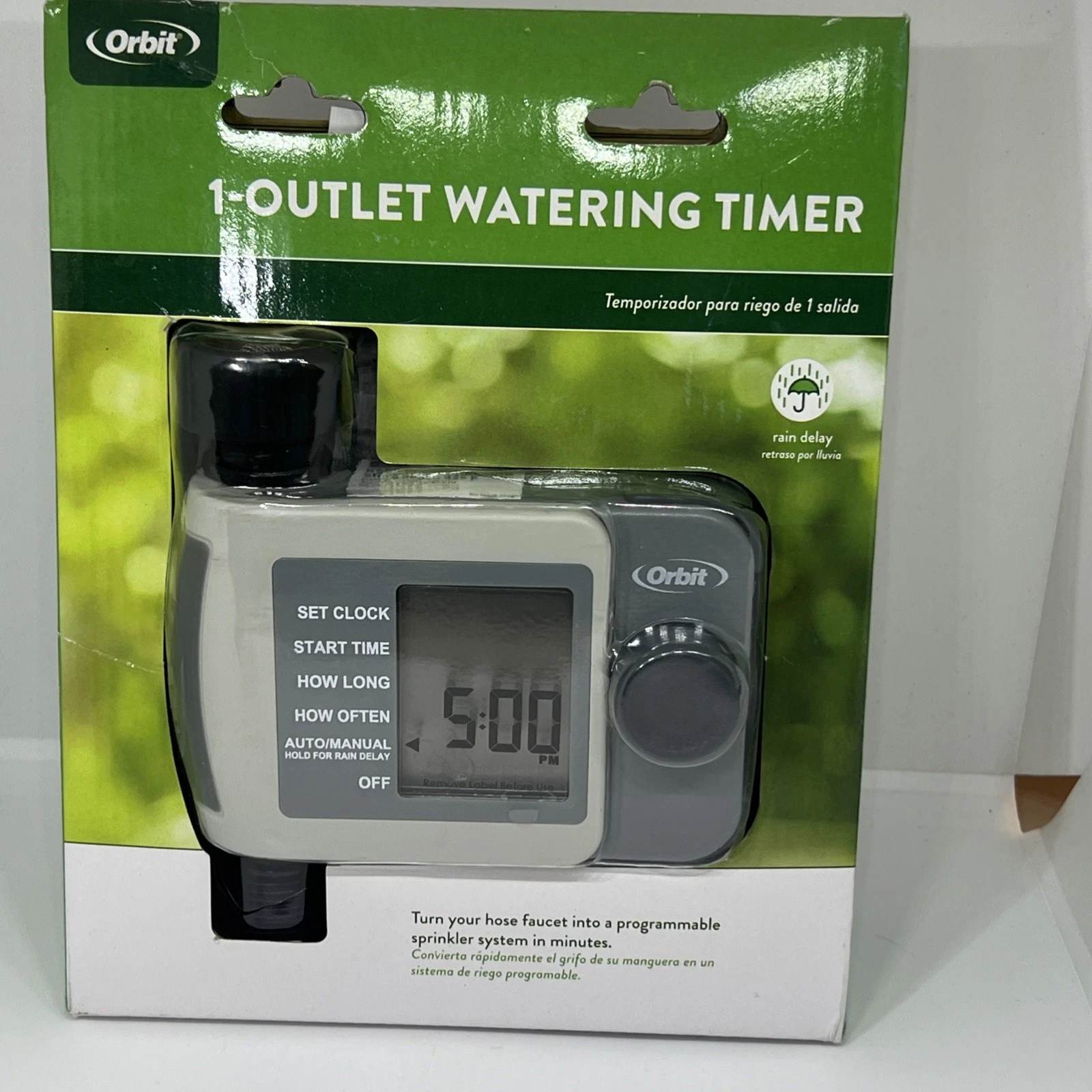Orbit 58952 Watering Timer Programmable Outlet Water Garden Hose Sprinkler 9520