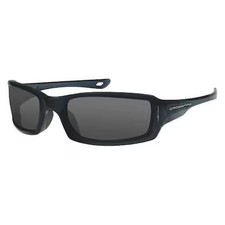 Crossfire 20291 M6a, Safety Glasses, Anti-Scratch, Gray Lens, Black Frame,