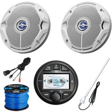 JBL PRV-275 Receiver, 2 x 6.5" Speakers Bulk Packaging , Antenna, Accessories