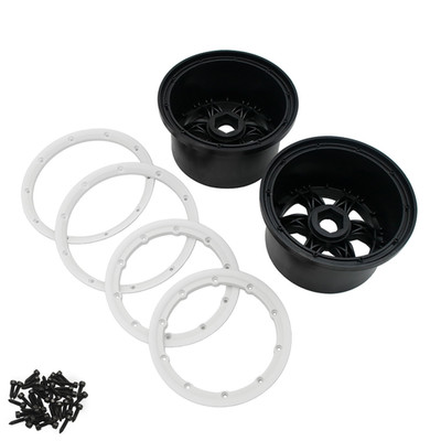 Kunststoff-Radnaben-Set für 1/5 HPI Baja 5B Parts RV KM 2.0 3.0 RC CAR PARTS