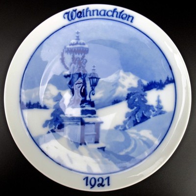 Rosenthal Porzellan Weihnachtsteller Weihnachten 1921 Jupp Wiertz Entwurf