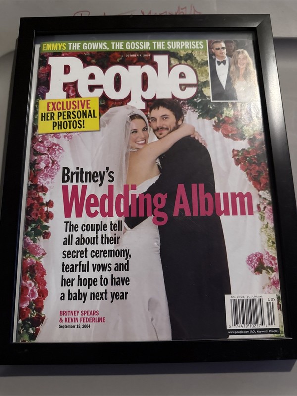 Britney Spears - October 2004 People Magazine (Wedding Photos)!!