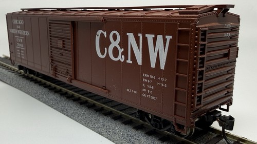 Coche de carga HO Athearn Chicago North Western 40 pies 3837 pies cúbicos 7683 | Zustand: Used