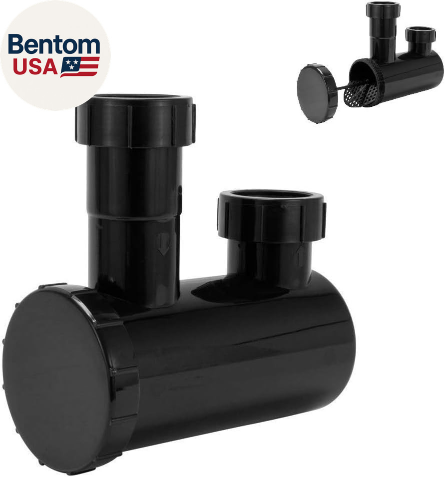 Universal P Trap Shampoo Bowl Sink Hair PVC P Trap Beauty Barber Salon Equipment