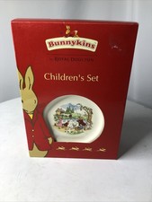 VTG Royal Doulton Bunnykins Fine China Nurseyware Children's Meal Set 2003
