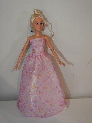 BARBIE DOLL CLOTHES MIX & MATCH #BCON66 FASHION AVENUE FLORAL GOWN