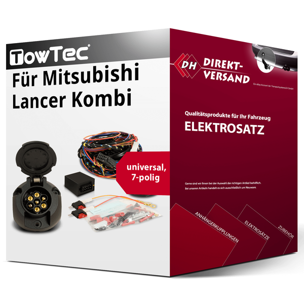 für Mitsubishi Lancer Kombi V Typ Cb_W/Cd_W Elektrosatz 7Polig Universell Top-image