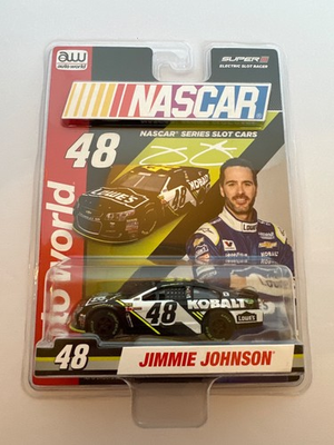#ad Auto World Nascar Super lll Jimmie Johnson #48 Black Lowes Kobalt $29.99