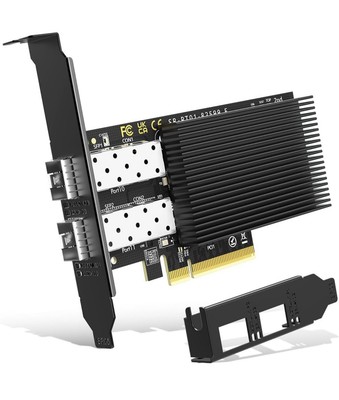 10G PCI-E Network Card with 10Gbps Dual RJ45 Ports, Intel X540-2S Controller