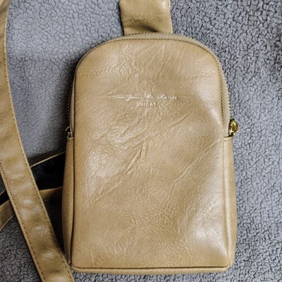 Inicat Un Jour De Chance Crossbody Sling Bag Purse Vegan Leather Travel