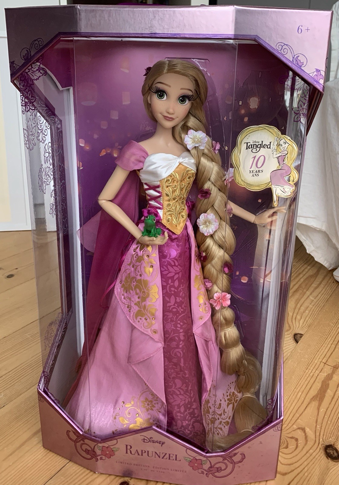 Disney Edición Limitada Doll Tangled Rapunzel Muñeca Limitada