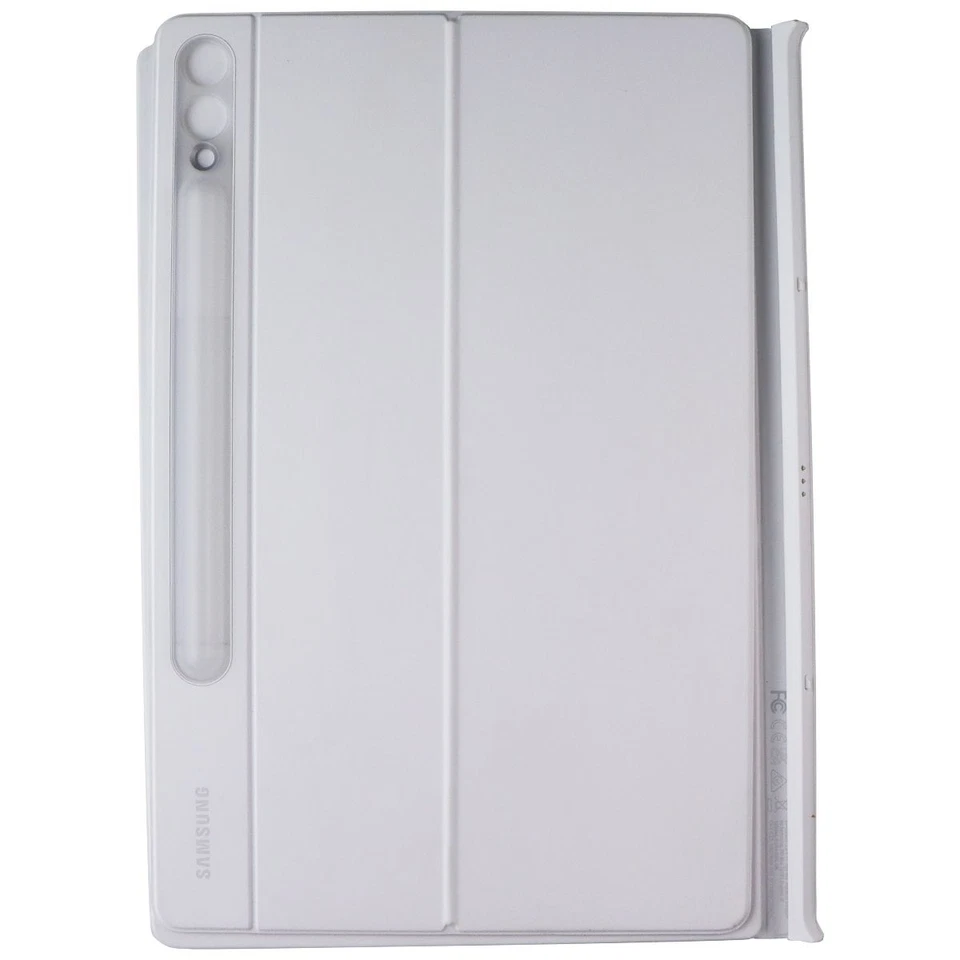 Teclado con cubierta de libro Samsung para Galaxy Tab S10+/S9+/S9+ FE - Blanco/TECLA AI Foto 4 de 4