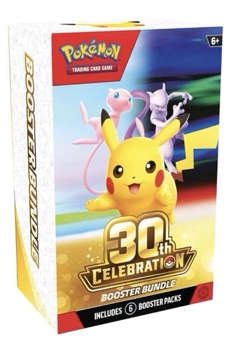 Pokemon 30th Anniversary Celebrations Booster Bundle Sealed PRESALE