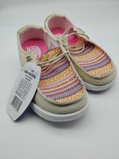 Hey Dude Girl's Wendy Youth Boho Festival Slip On Casual Sz YT2 Back To School